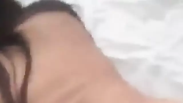 Homemade doggy style sex with asian wife